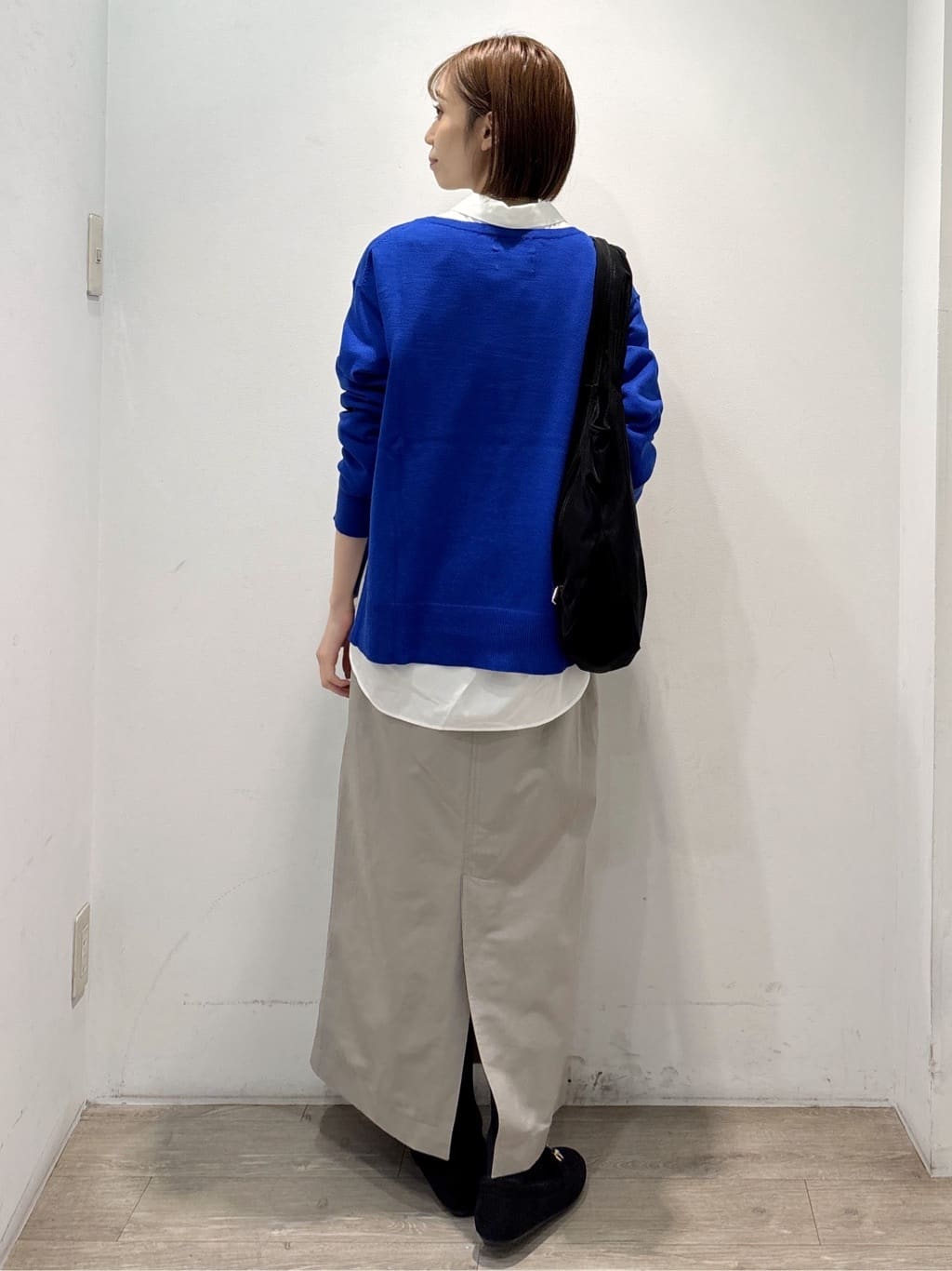 ぶまりんさんの「OPAQUE.CLIP｜ボートネックニット／エクストラファインメリノウール【THEシリーズ／洗濯機OK】」を使ったコーディネート