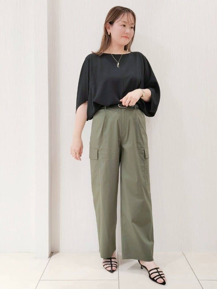 naokoさんの「UNTITLED｜【古畑星夏さん着用/追加/本革/日本製】オーバルベルト30mm」を使ったコーディネート