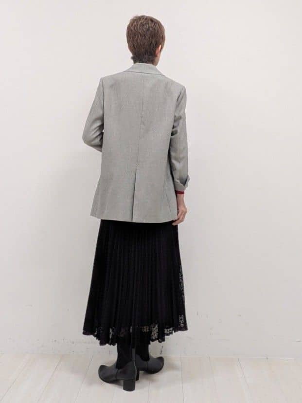 sachiさんの「Reflect｜【選べる6色／長く着られる◎】ボートネックニット」を使ったコーディネート