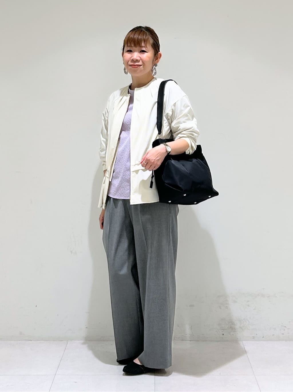 tsuyuさんの「INDIVI｜【UVケア／吸汗速乾】スリーブデザインブラウス」を使ったコーディネート