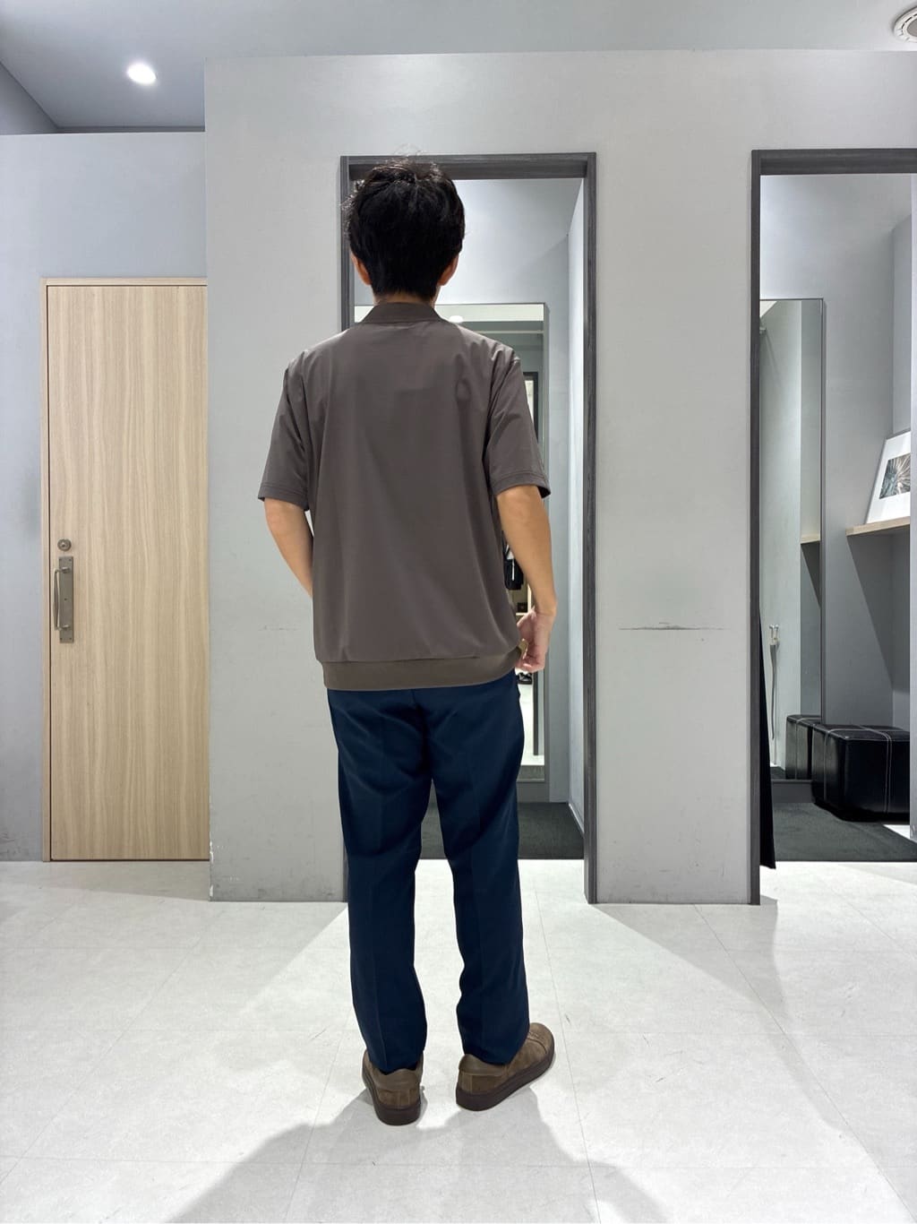 わいずみさんの「TAKEO KIKUCHI｜【COOL CITY WEAR】アーバンクール ジャケット /接触冷感・吸水速乾」を使ったコーディネート
