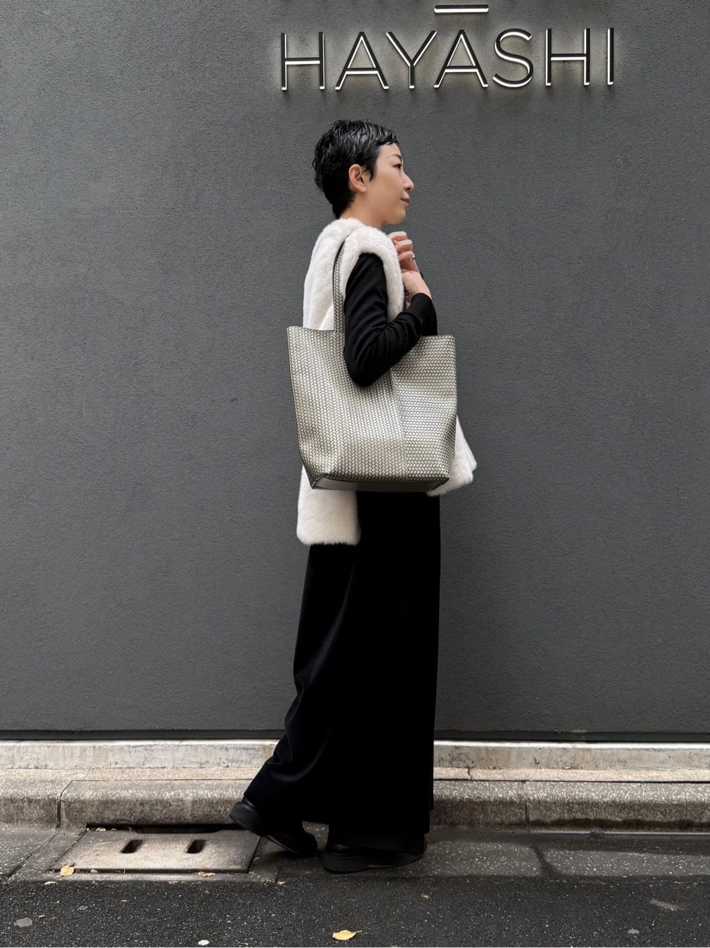 Kさんの「HIROKO HAYASHI｜OTTICA（オッティカ） トートバッグL」を使ったコーディネート