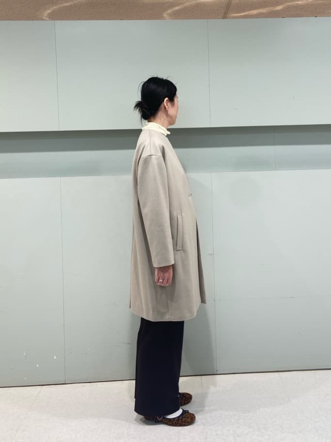 hitomiさんの「UNTITLED｜【吸湿発熱/洗える】ハイネックインナー」を使ったコーディネート