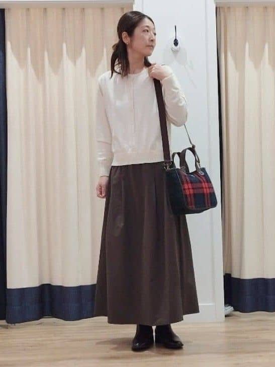 HIROさんの「Dessin｜【1枚着/2WAY】ドッキングワンピース」を使ったコーディネート