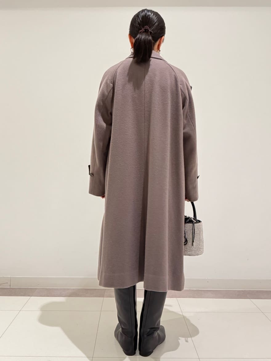 MIYAKAWAさんの「DRESSTERIOR｜Super110sウールステンカラーコート」を使ったコーディネート
