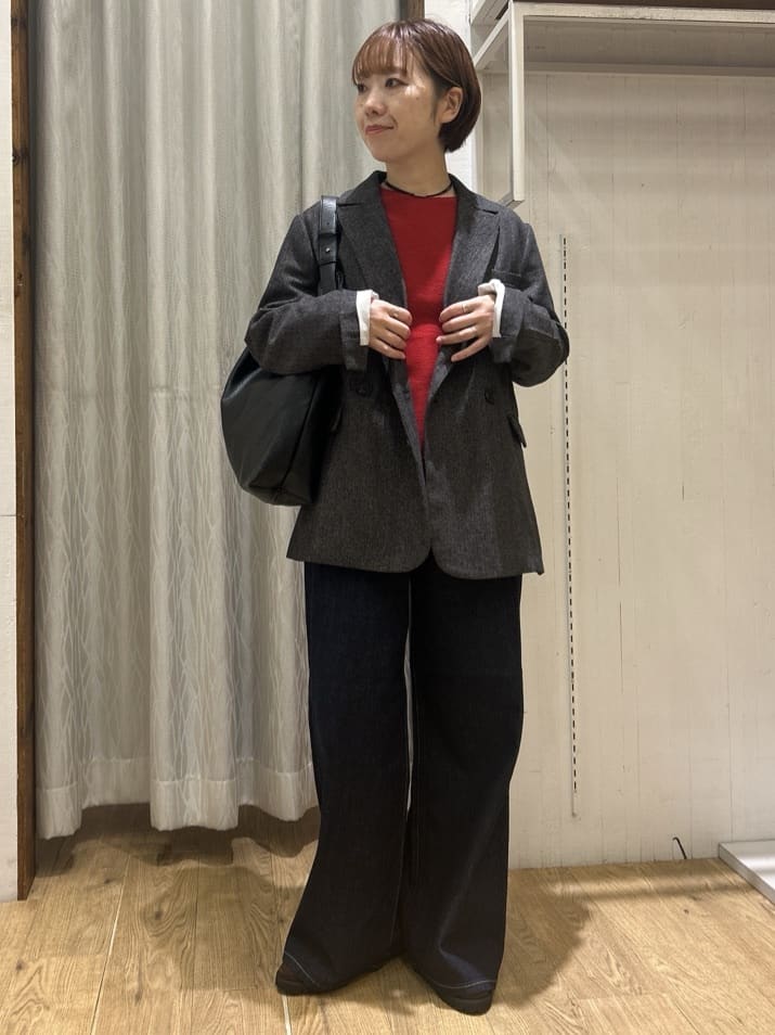 ga_riさんの「THE SHOP TK｜スウェードローファー」を使ったコーディネート