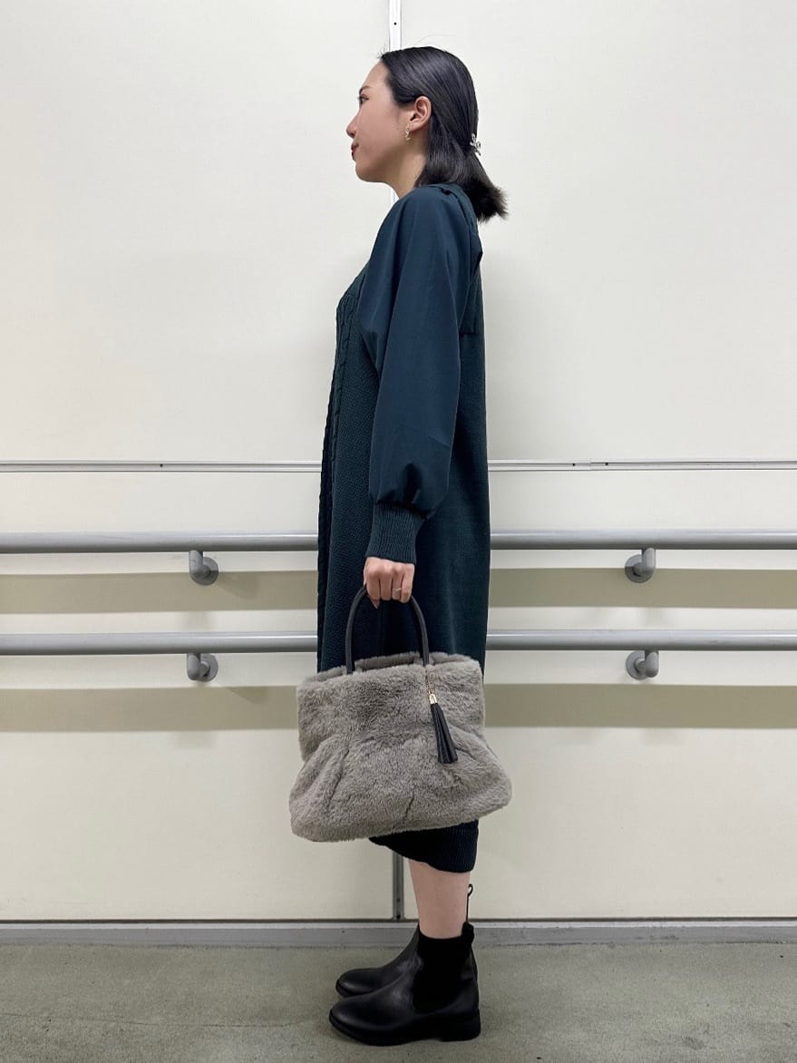 サン市川さんの「grove｜ツイストデザインパール調ネックレス」を使ったコーディネート