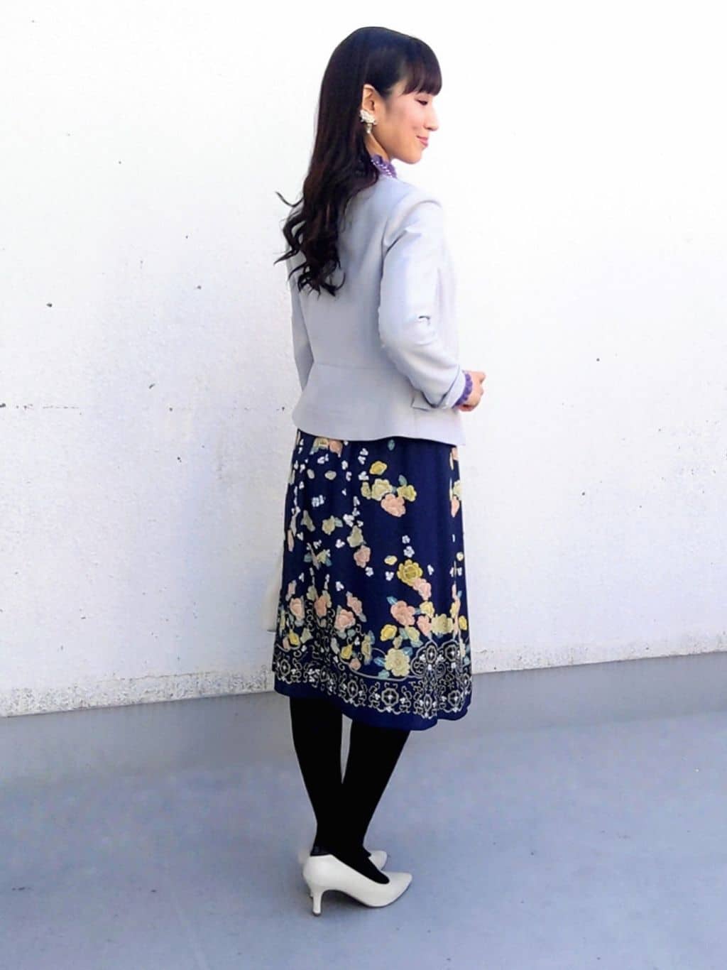 keinaさんの「SunaUna｜【SS～Lサイズ展開／6色展開】パール調ニット」を使ったコーディネート