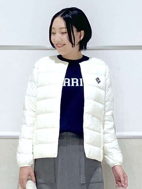 eriko さんの「Dessin｜【セットアップ可・洗える】マシュマロスウェードスカート」を使ったコーディネート