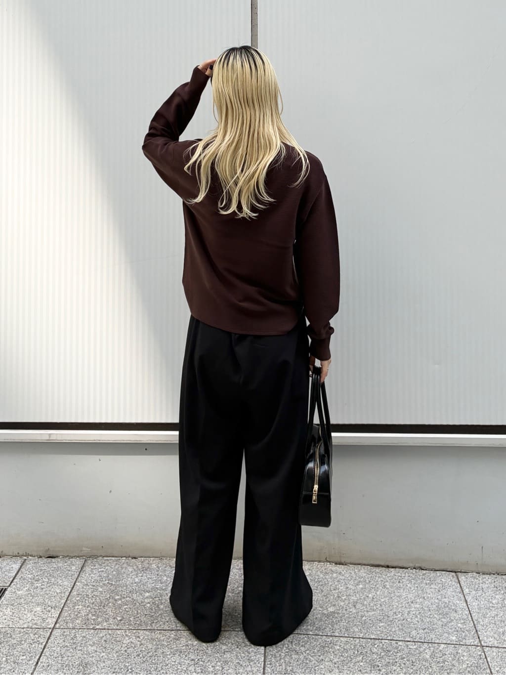 omaさんの「THE SHOP TK｜【S-XLサイズ/選べる7色】どこから見ても美しい ガーターニット/毛玉になりにくい/洗濯機OK」を使ったコーディネート