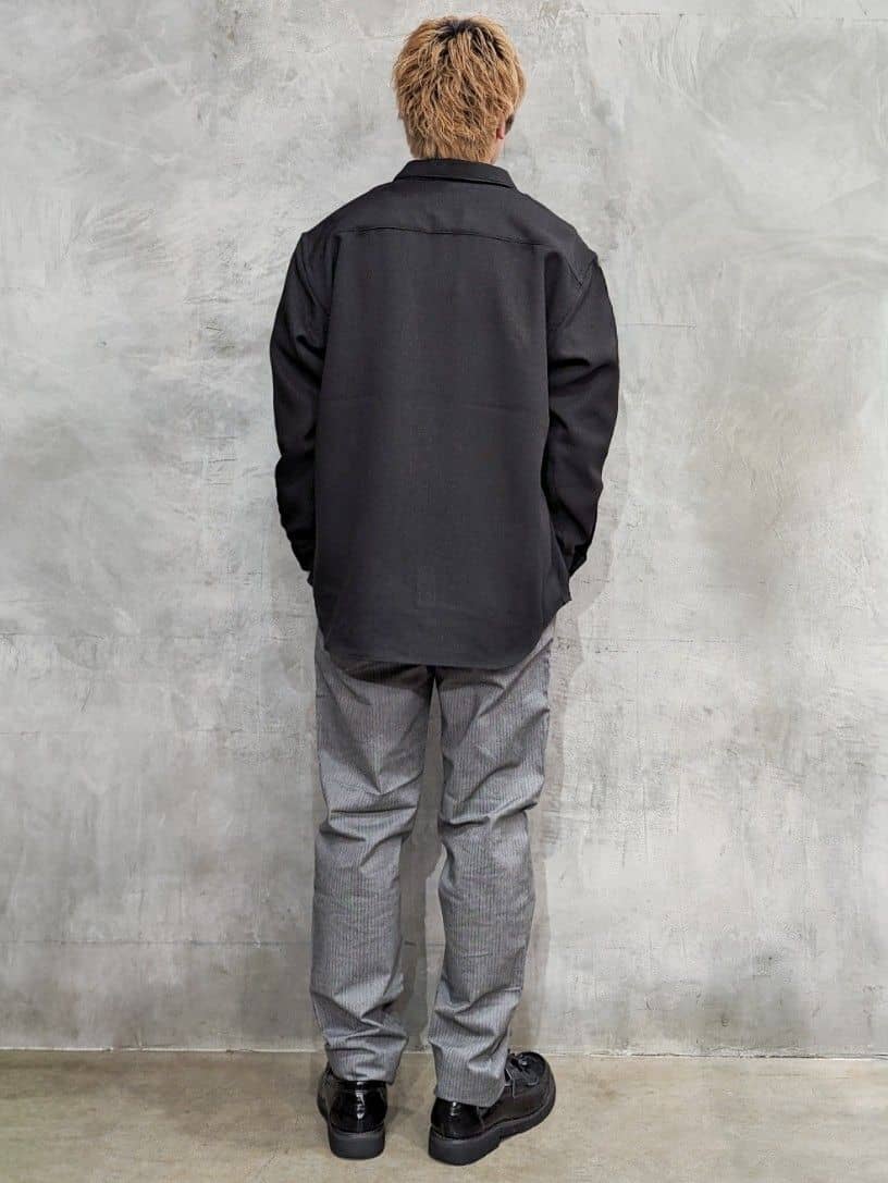 daiさんの「THE SHOP TK｜リンクスジオメトリック長袖Tシャツ【サスティナブル素材使用/洗濯機OK】」を使ったコーディネート