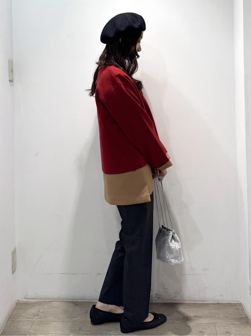 yuicciさんの「OPAQUE.CLIP｜《SS-LLサイズ》ハイストレッチイージースティックパンツ【洗濯機洗い可】」を使ったコーディネート