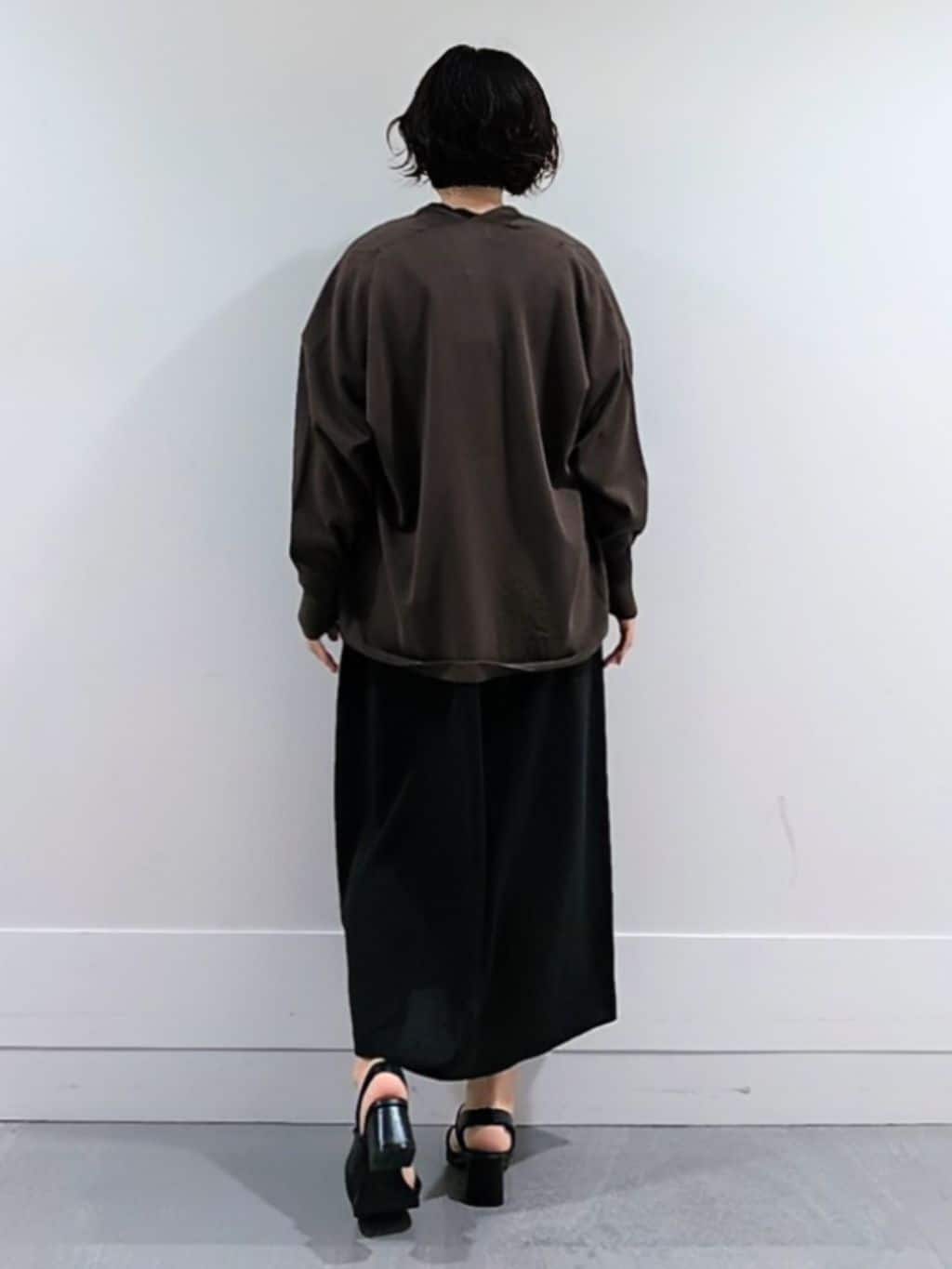 ミズタさんの「UNTITLED｜【UV/はっ水】リラククールワンピース」を使ったコーディネート