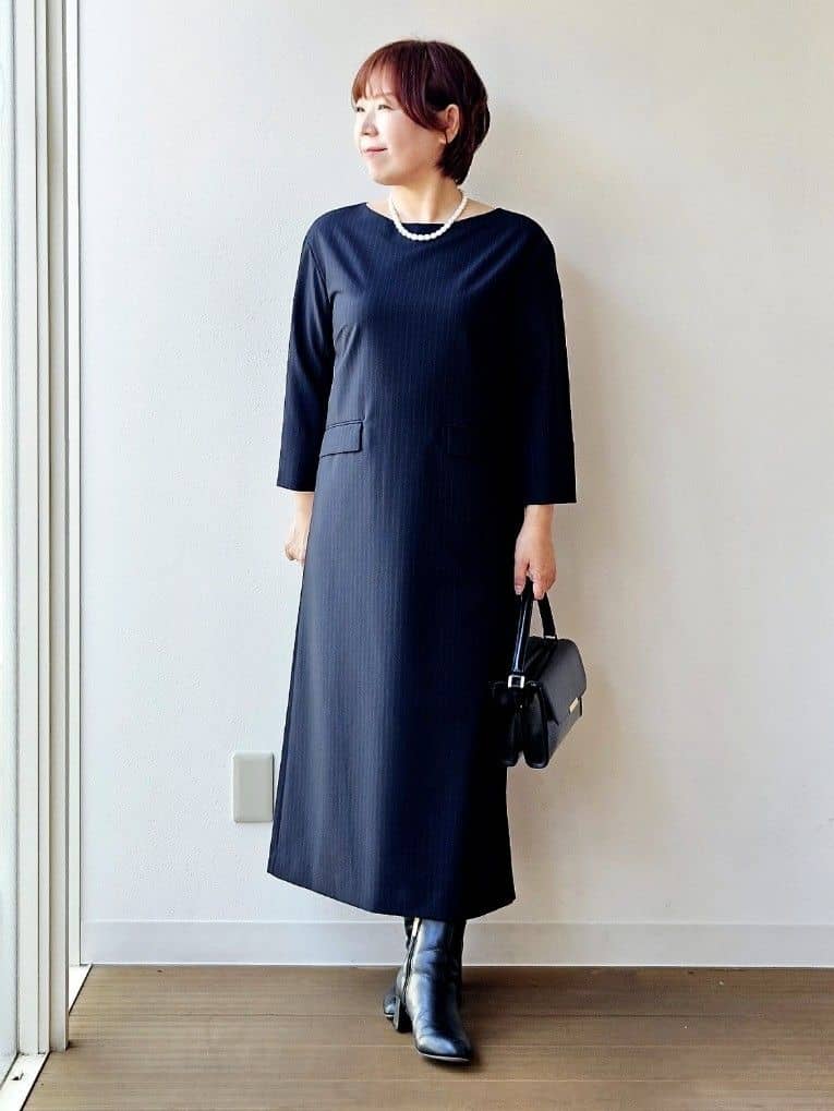 やじまさんの「UNTITLED｜【セレモニー】淡水パールショートネック」を使ったコーディネート