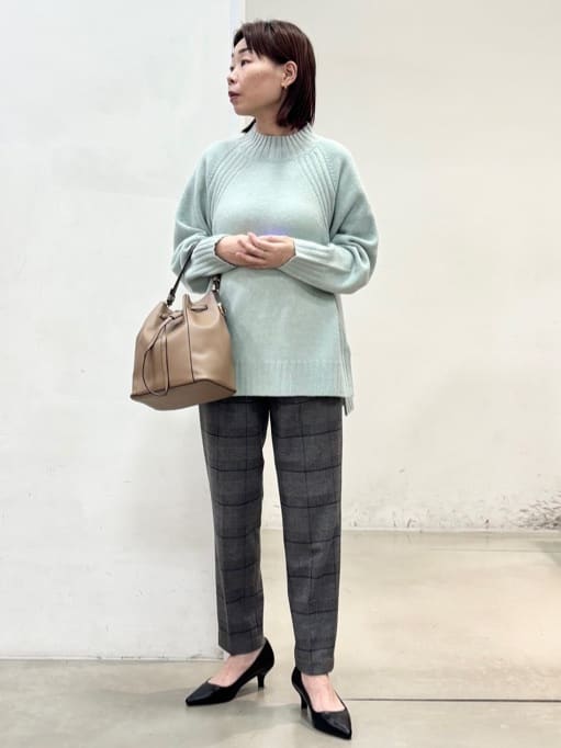 fujiさんの「THE SHOP TK｜前後で印象が変わる ドッキングノーカラージャケット」を使ったコーディネート