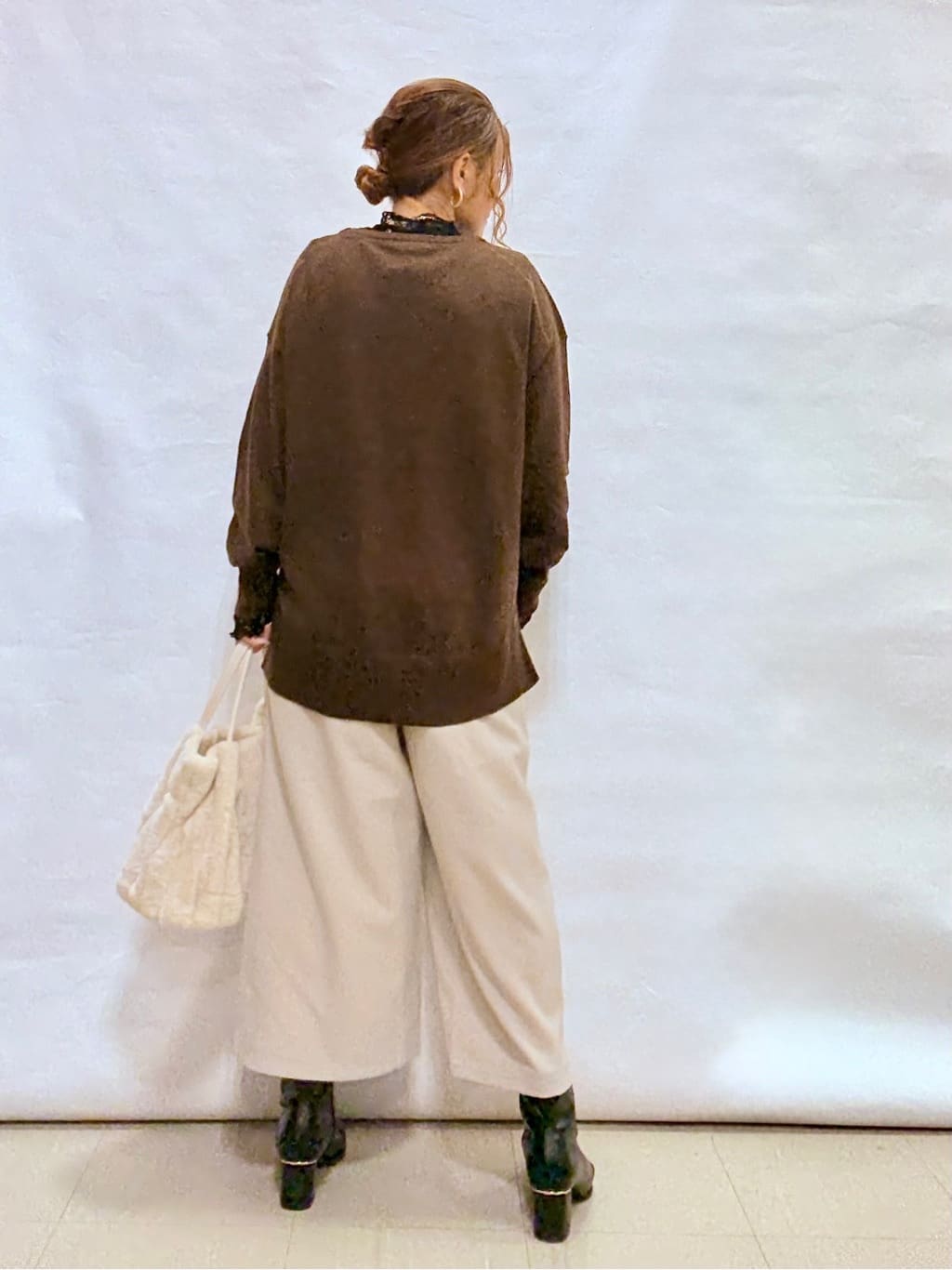 fuuさんの「SHOO･LA･RUE｜【S-LL】上品なレースハイネックトップス」を使ったコーディネート