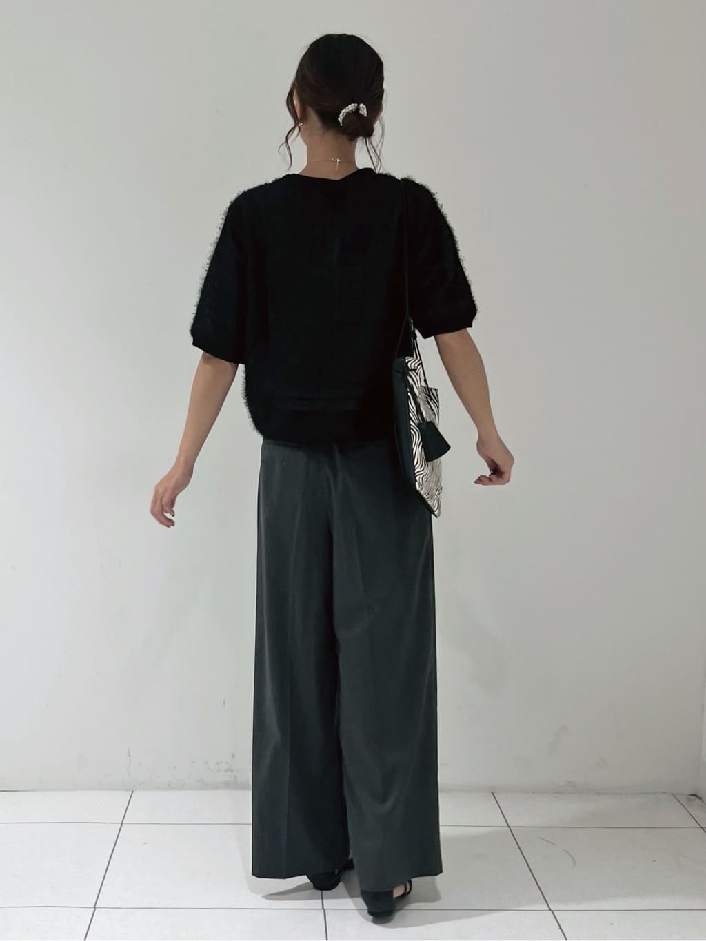 shioriさんの「INDIVI｜【軽く羽織れる！】ダブルジャケット」を使ったコーディネート