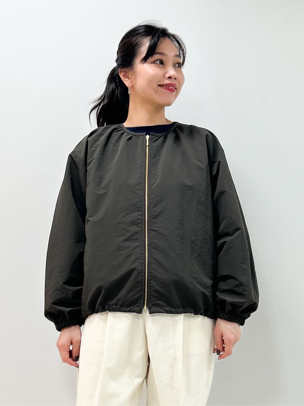 Kaiさんの「Dessin｜【360度可愛い・洗える】バックヘンリーカットソー」を使ったコーディネート