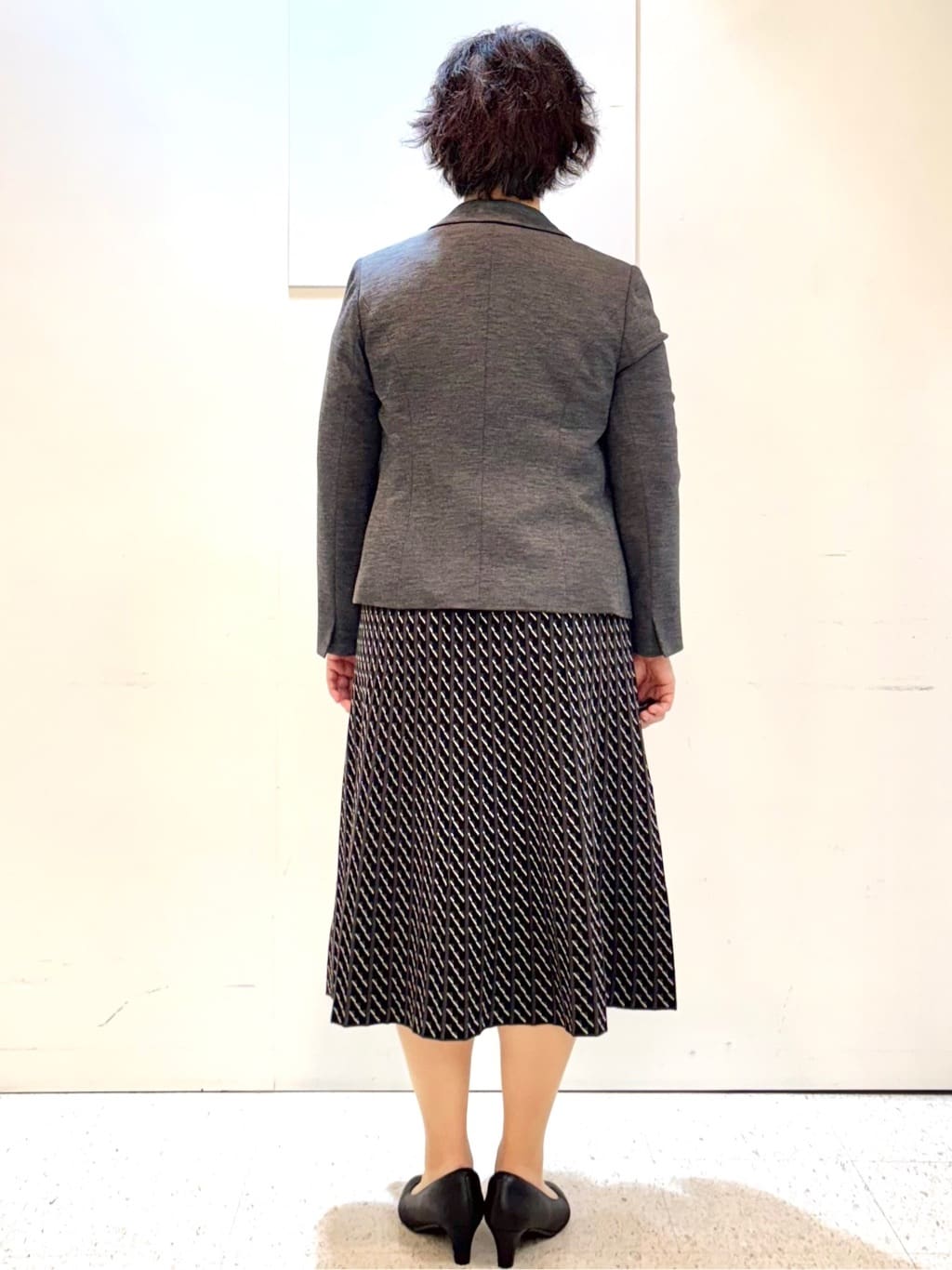 ヤスコさんの「Reflect｜【SS-4Lサイズ】匠ジャケット／ベーシックテーラード／WEB先行カラーあり」を使ったコーディネート