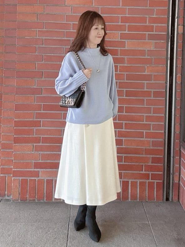 makiさんの「UNTITLED｜【ミディ丈/軽やか】セミラグランリバー コート」を使ったコーディネート