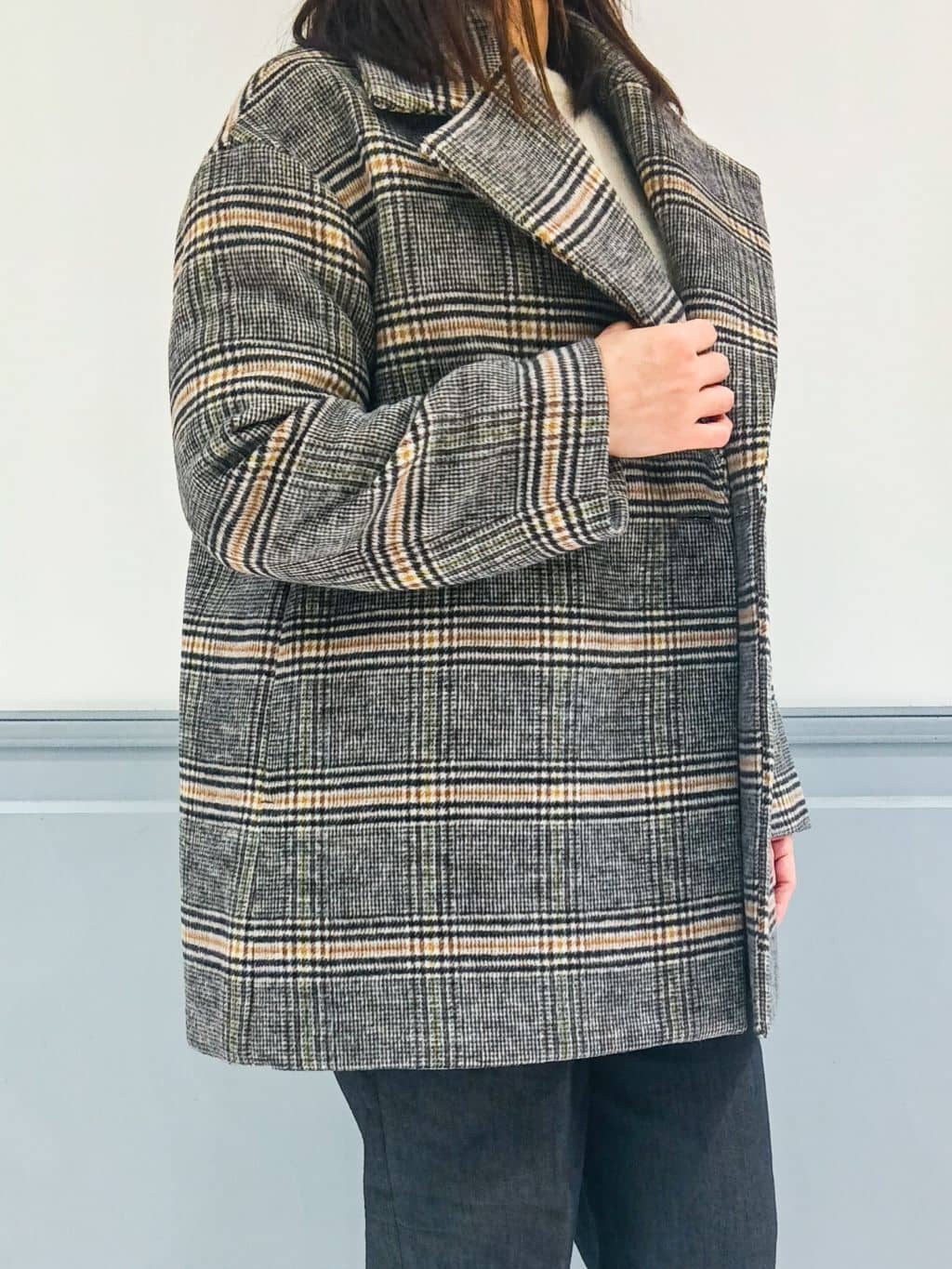 なっちゃんさんの「grove｜【人間工学/履き心地らくちん】ニットコンビブーツ」を使ったコーディネート