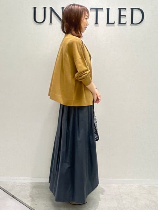 Miwaさんの「UNTITLED｜【後ろウエストゴム/セットアップ可】ファブリカタックスカート」を使ったコーディネート