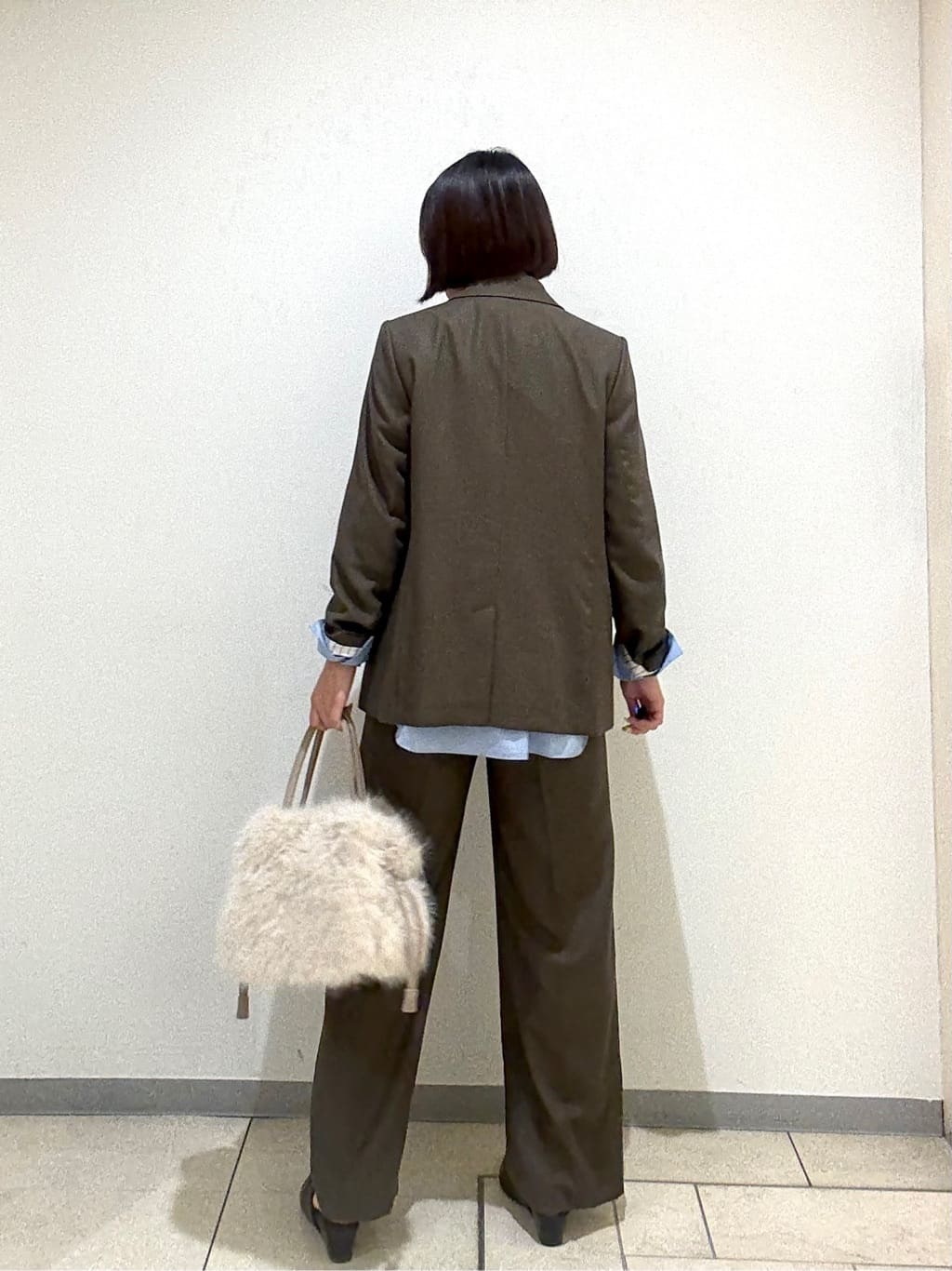 Itoさんの「UNTITLED｜【セットアップ可/洗える】ウールライク ワイドパンツ」を使ったコーディネート