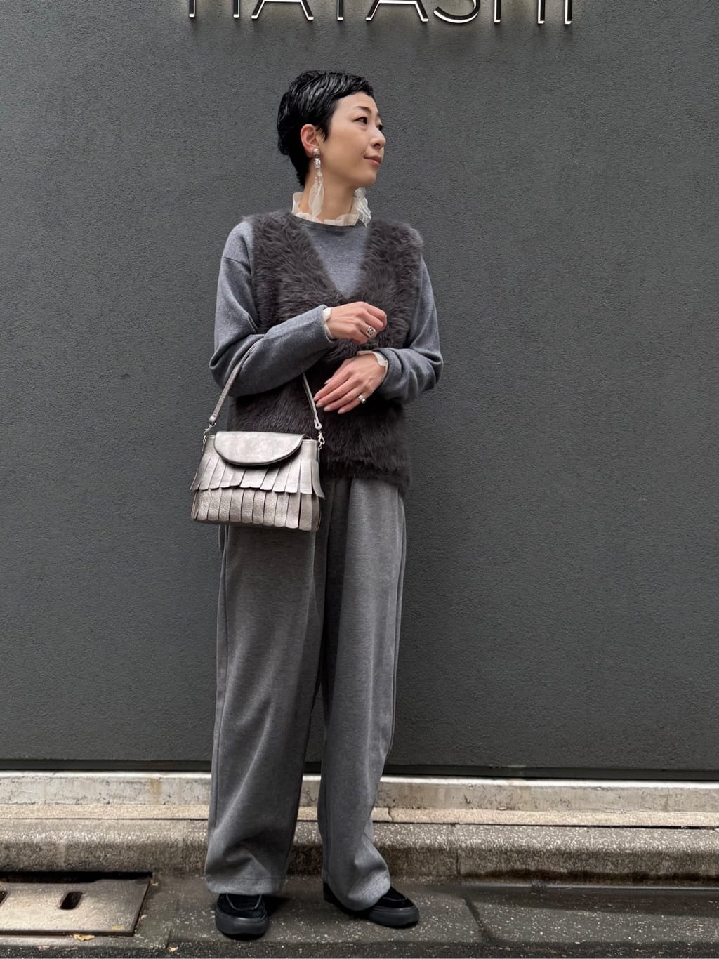 Kさんの「HIROKO HAYASHI｜FRANGIA（フランジャ）ショルダーバッグ」を使ったコーディネート