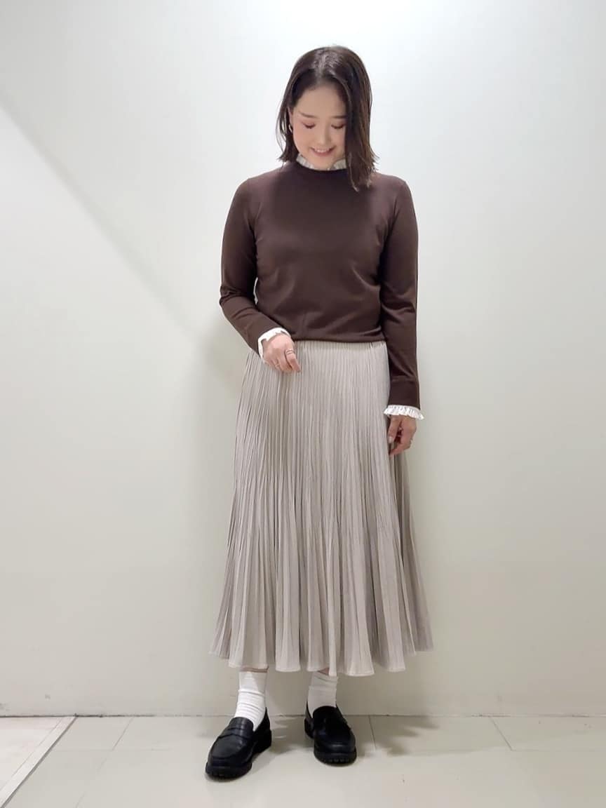 YUIさんの「UNTITLED｜【ミディ丈/軽やか】セミラグランリバー コート」を使ったコーディネート