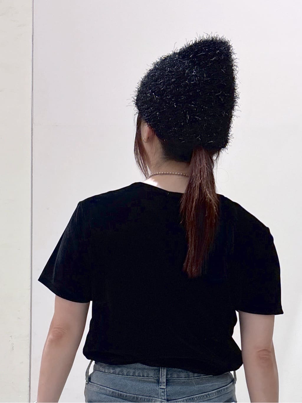mameさんの「OPAQUE.CLIP｜フロッキーチュールTシャツ【洗濯機洗い可】」を使ったコーディネート