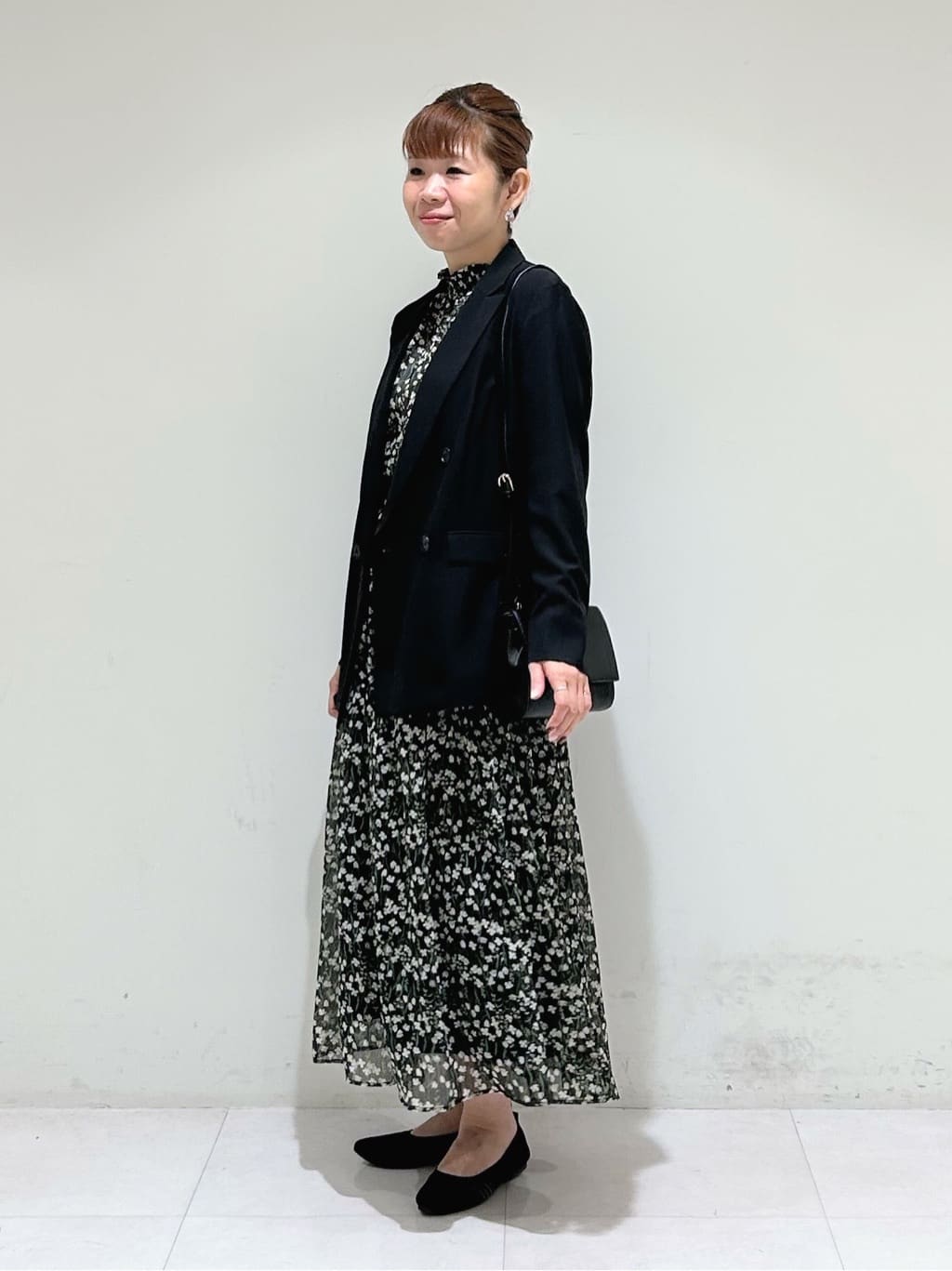 tsuyuさんの「INDIVI｜【軽く羽織れる！】ダブルジャケット」を使ったコーディネート