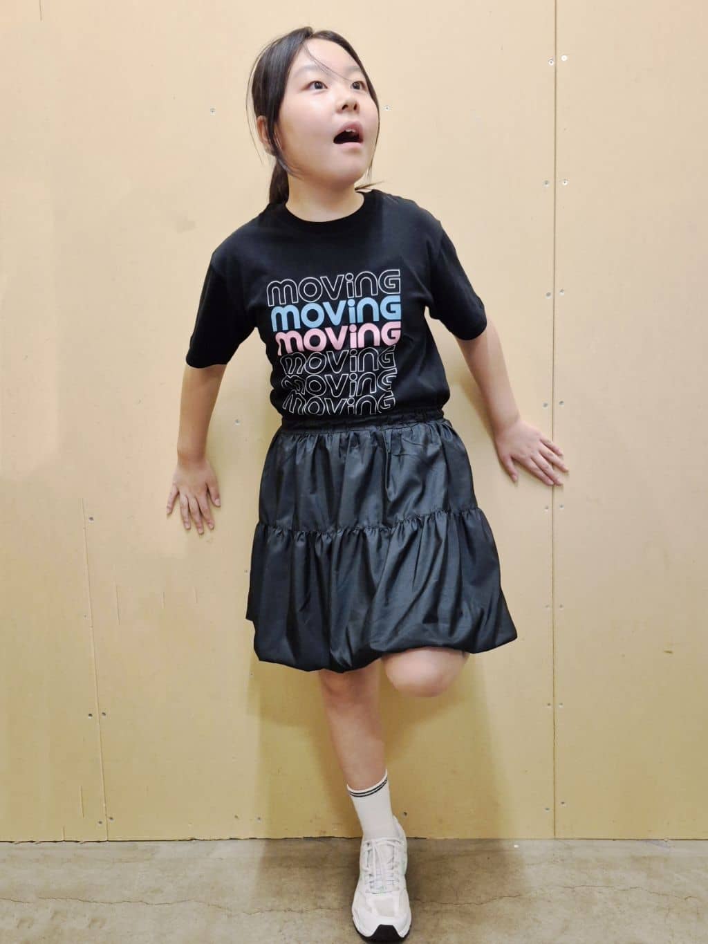 ひさえさんの「THE SHOP TK｜【110－160/6色展開】コットン半袖Tシャツ/洗濯機OK」を使ったコーディネート
