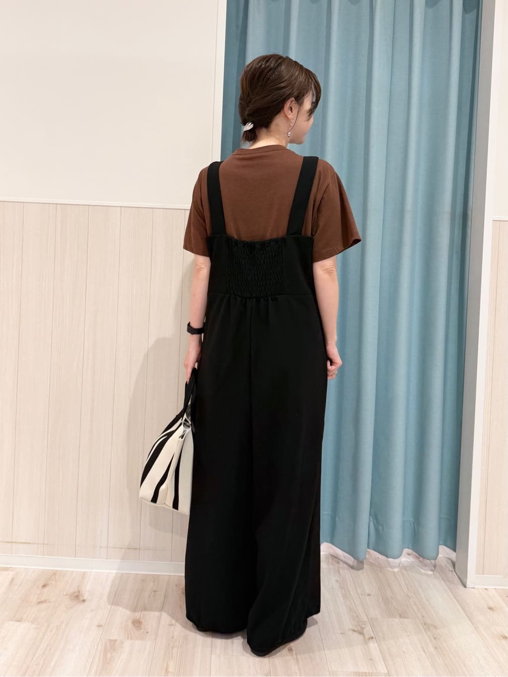 長女さんの「SHOO･LA･RUE｜【S-LL/ひんやり/UV】選べる6柄でそれぞれ欲しくなる プリントTシャツ」を使ったコーディネート