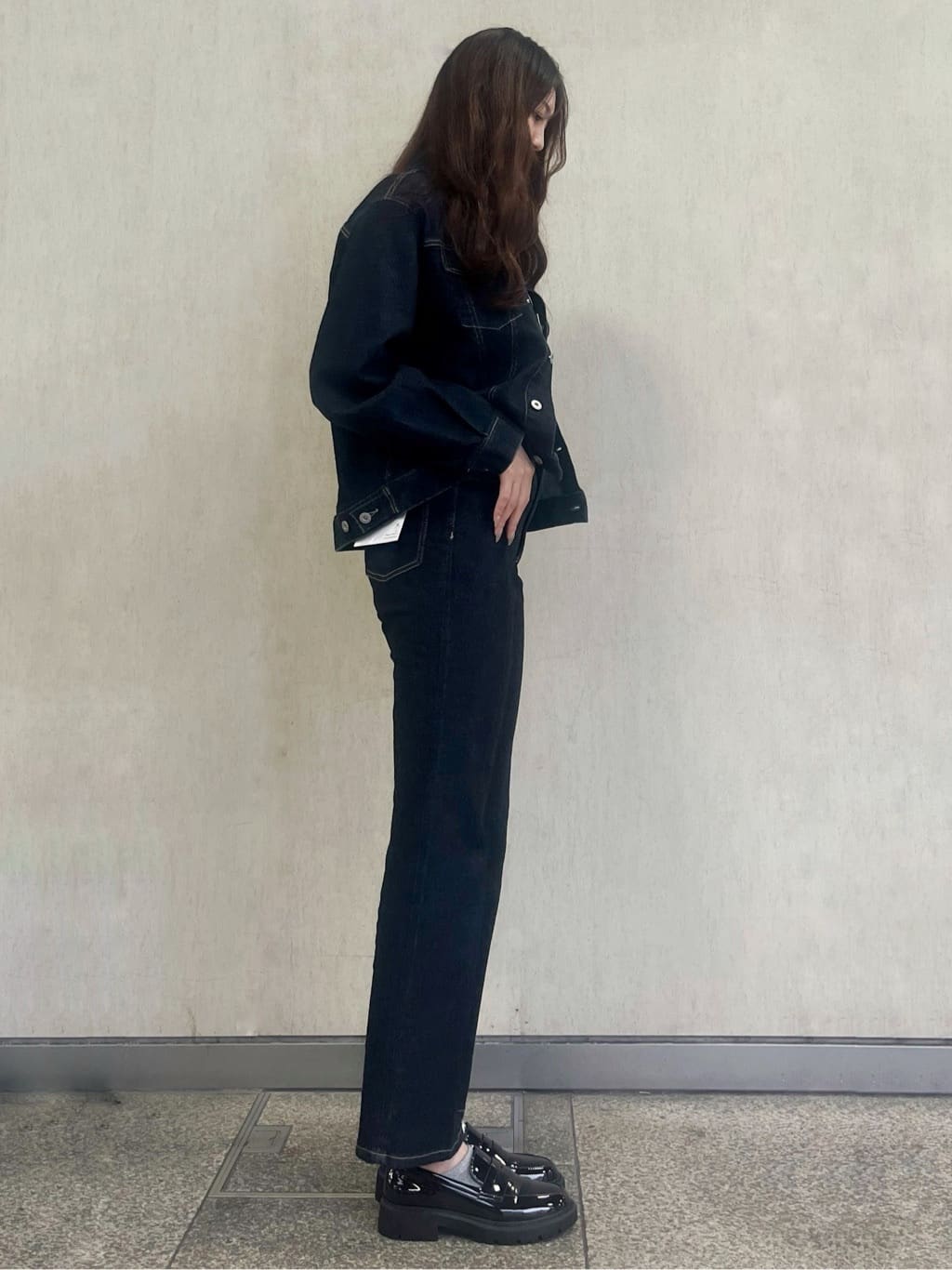 ももさんの「OPAQUE.CLIP｜フロッキーチュールTシャツ【洗濯機洗い可】」を使ったコーディネート