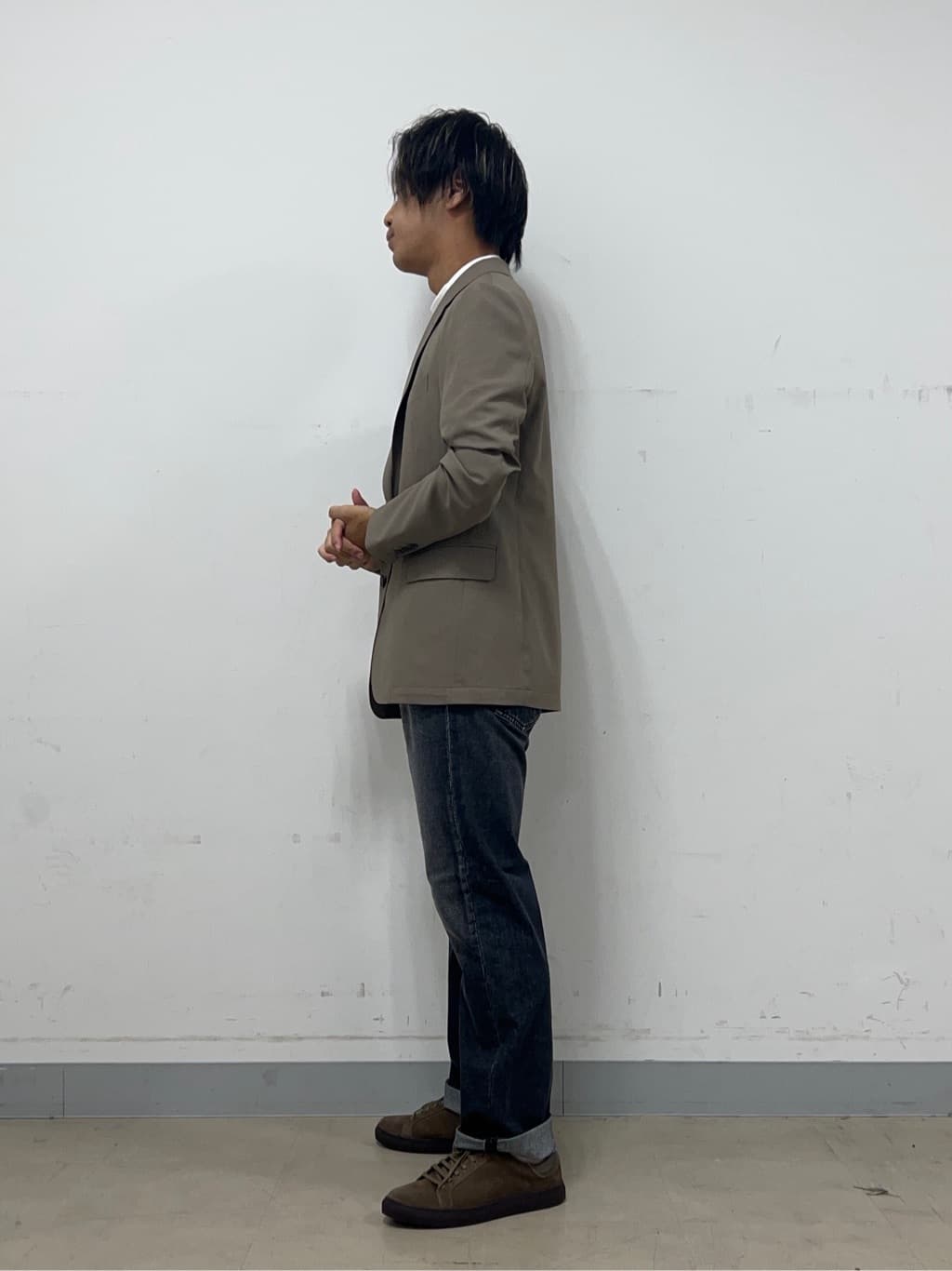 Hiroさんの「TAKEO KIKUCHI｜【COOL CITY WEAR】アーバンクール ジャケット /接触冷感・吸水速乾」を使ったコーディネート