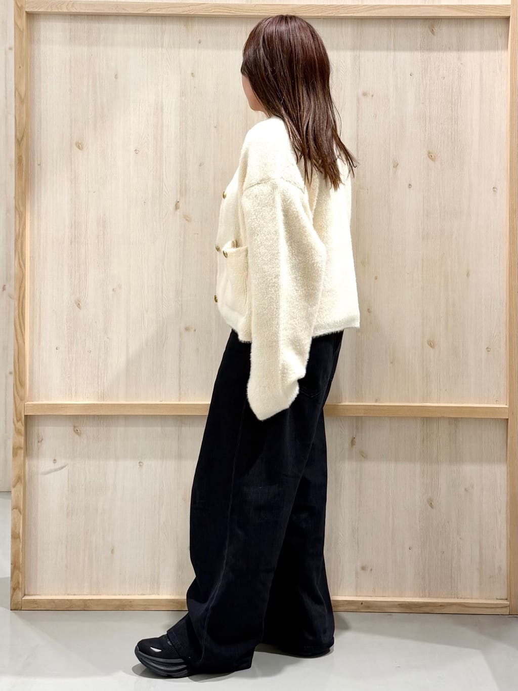 nanaさんの「THE SHOP TK｜クラシックショルダーバッグ」を使ったコーディネート