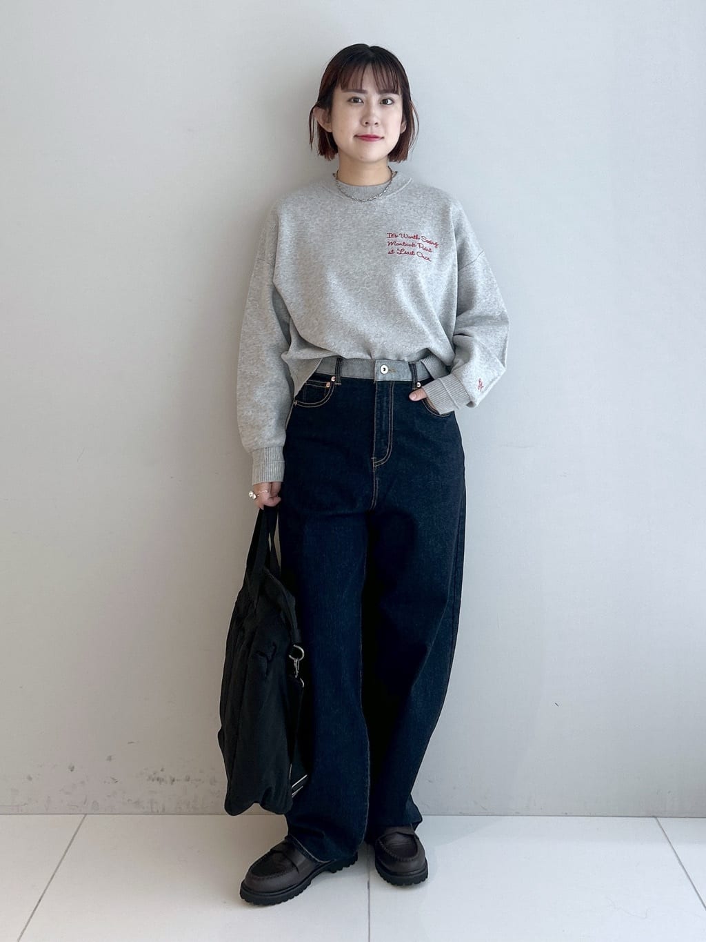 Hirokaさんの「Dessin｜【洗える】デニムカーブパンツ」を使ったコーディネート