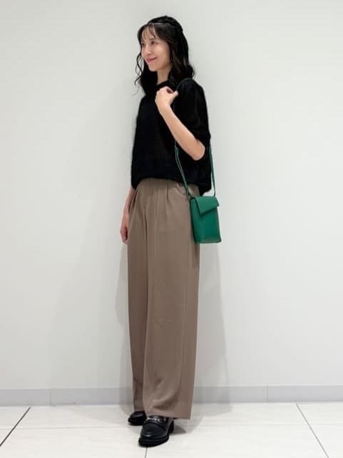 kayoさんの「INDIVI｜ヘアリージャカードトップス」を使ったコーディネート