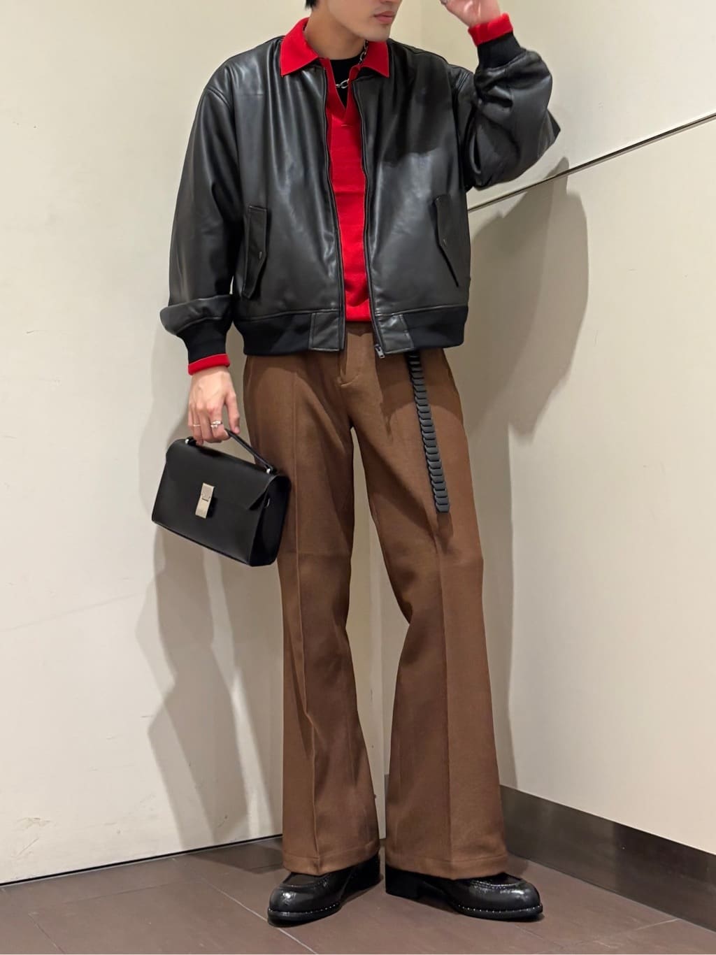 Nさんの「tk.TAKEO KIKUCHI｜ハイゲージスキッパーコンパクトポロニット」を使ったコーディネート