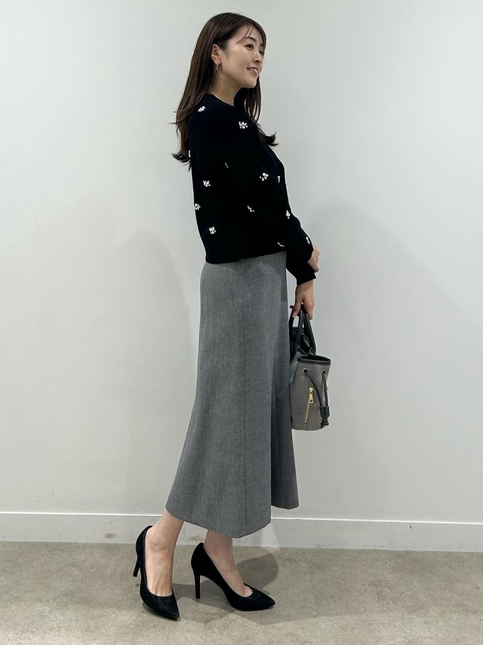 hayaseさんの「COUP DE CHANCE｜ダブルシェイプトート／2WAY使用／ショルダー付き」を使ったコーディネート