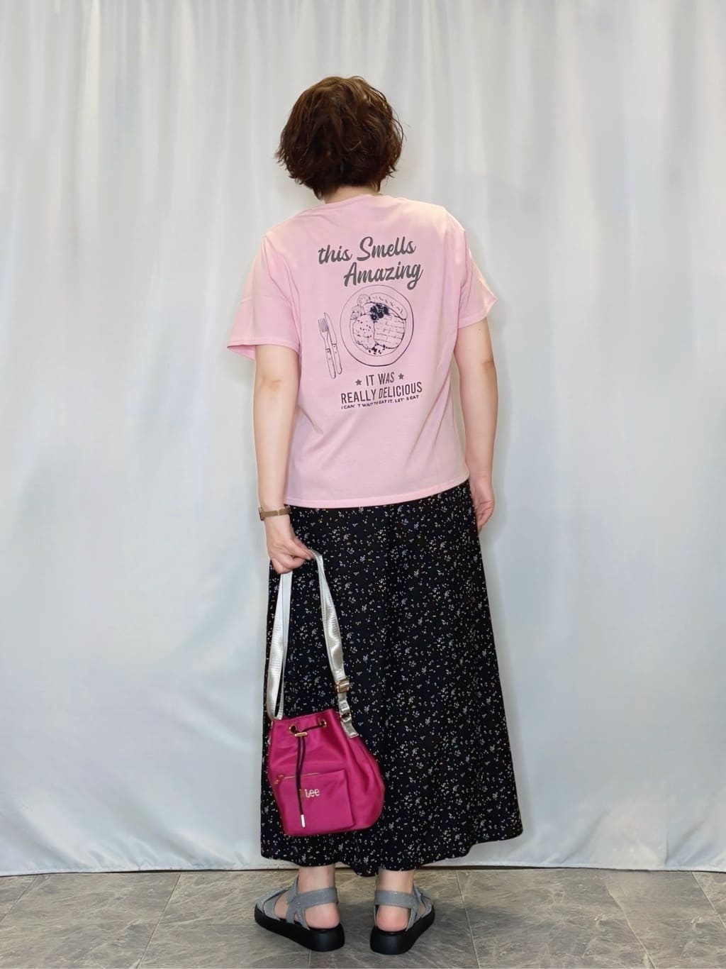 たみさんの「SHOO･LA･RUE｜【S-LL/ひんやり/汗ジミ軽減/UVカット】グラフィックアソートTシャツ」を使ったコーディネート