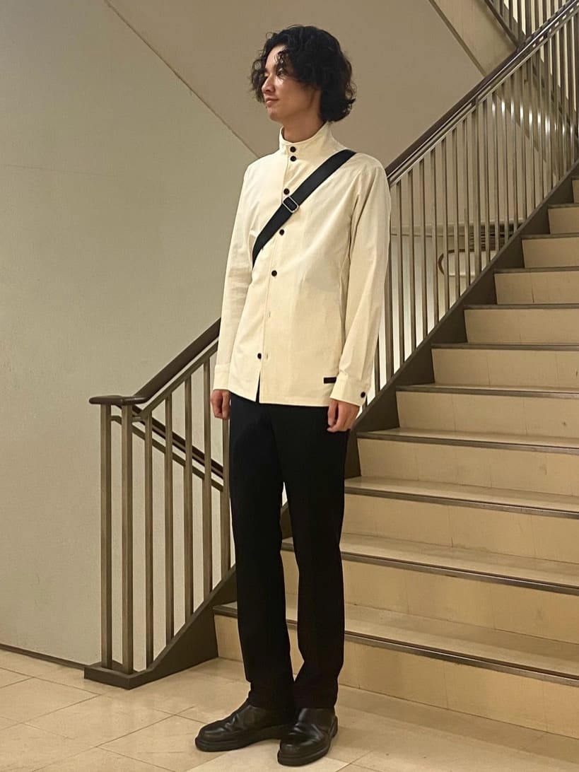 ryuさんの「TAKEO KIKUCHI｜【COOL CITY WEAR】インドライ天竺モックネック プルオーバー /吸汗速乾」を使ったコーディネート