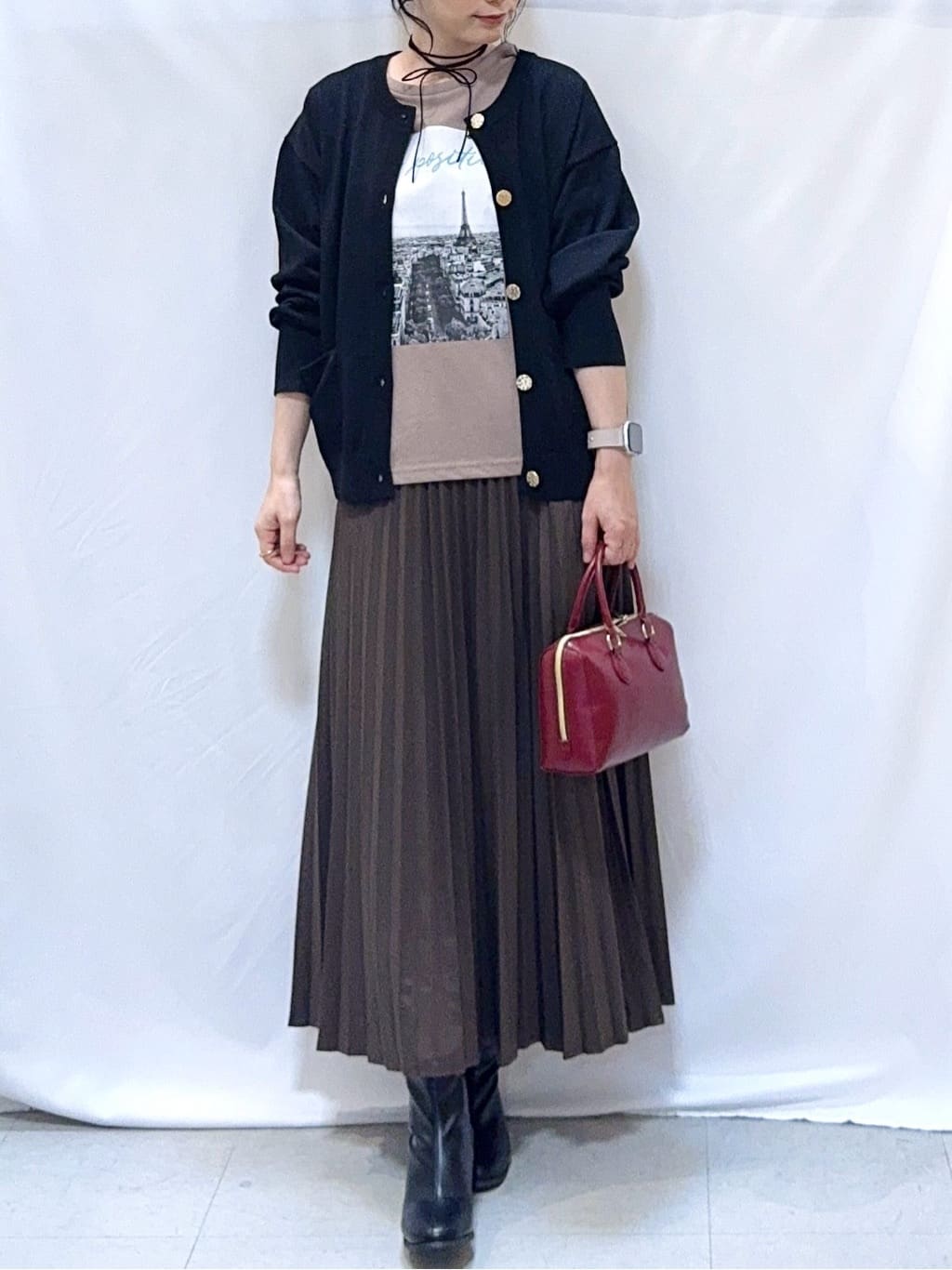 𝐇𝐢𝐫𝐨𝐦𝐢さんの「SHOO･LA･RUE｜【S-LL/ひんやり/UV】選べる6柄でそれぞれ欲しくなる プリントTシャツ」を使ったコーディネート