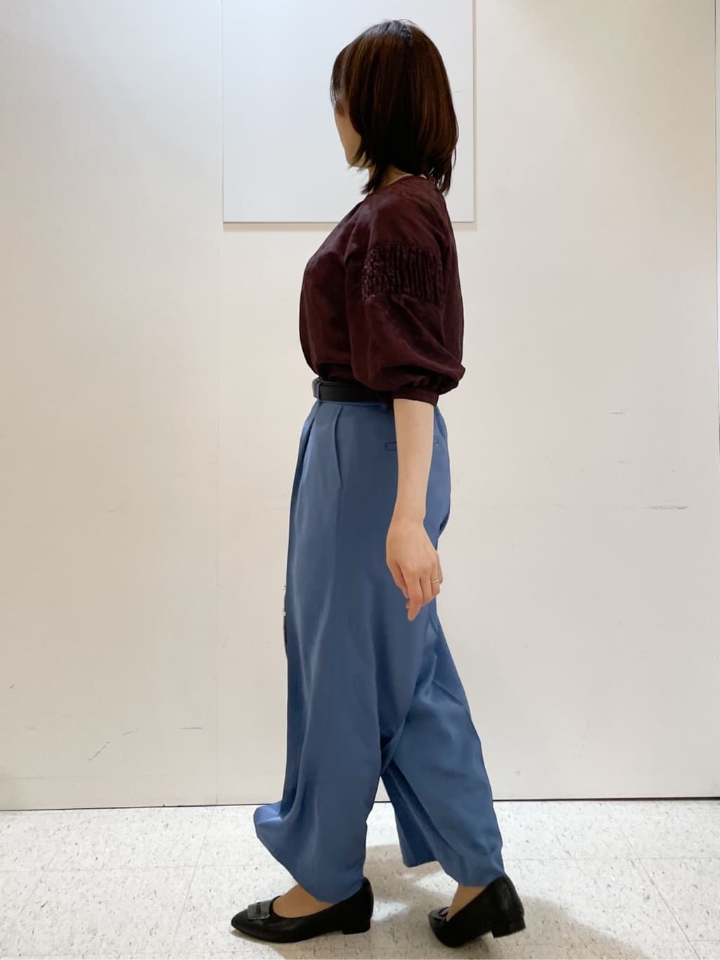 めいさんの「Reflect｜【一枚で着映える◎】レオパード風ジャカードブラウス」を使ったコーディネート