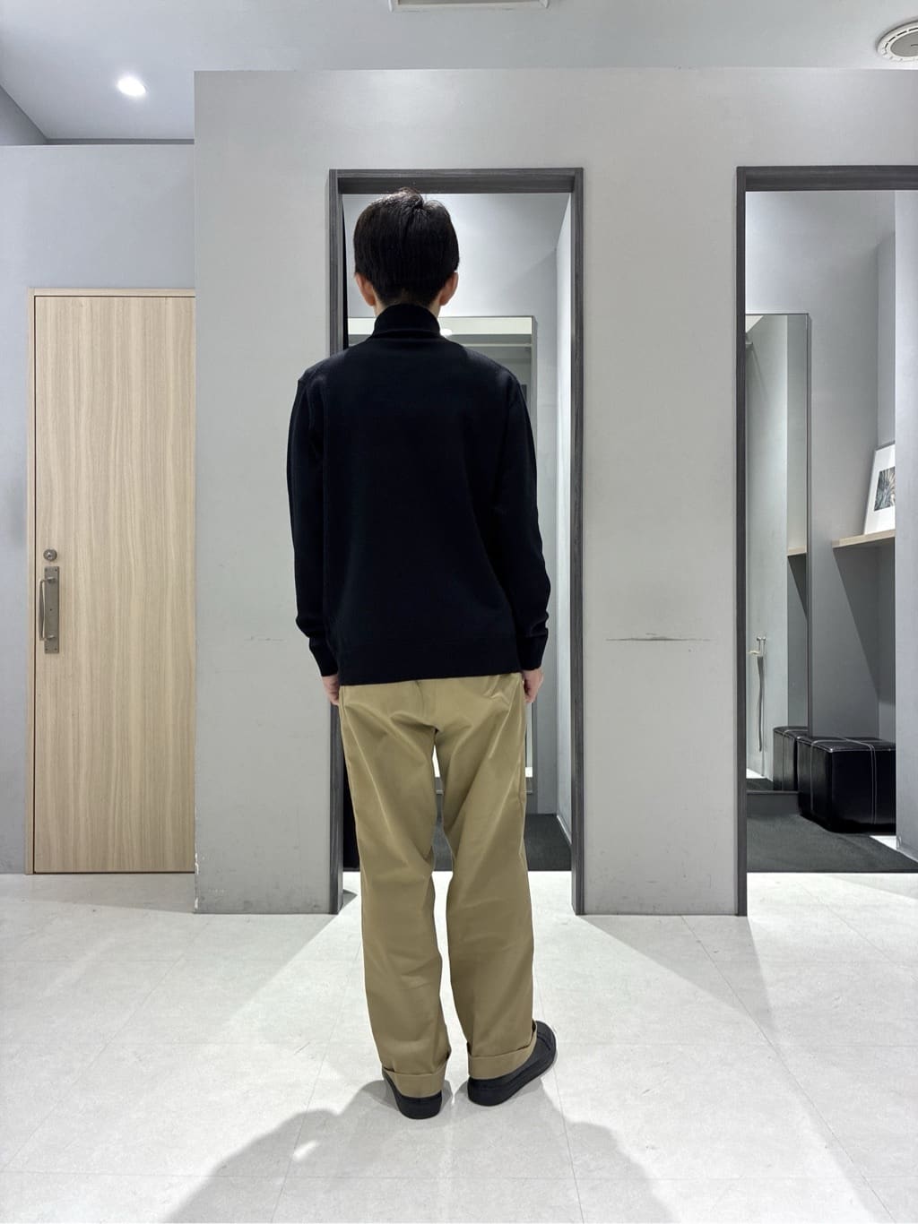 わいずみさんの「TAKEO KIKUCHI｜マルチギンガムチェック シャツ」を使ったコーディネート