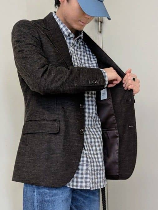 ryoさんの「TAKEO KIKUCHI｜【Sサイズ～】ラッセルメッシュ ジャケット」を使ったコーディネート
