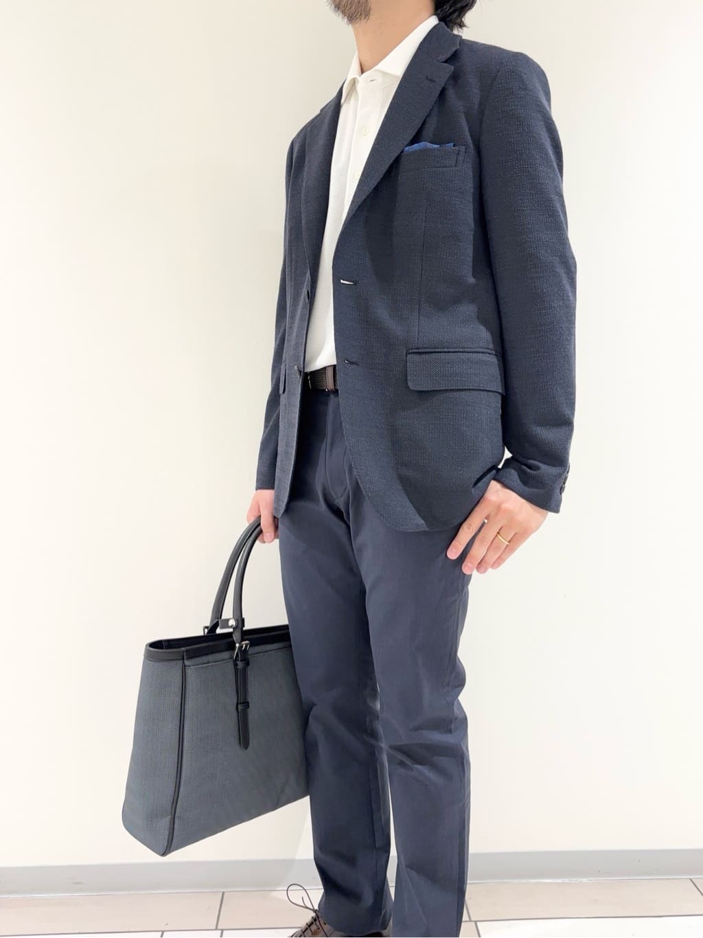 及川さんの「TAKEO KIKUCHI｜【Sサイズ～】ラッセルメッシュ ジャケット」を使ったコーディネート