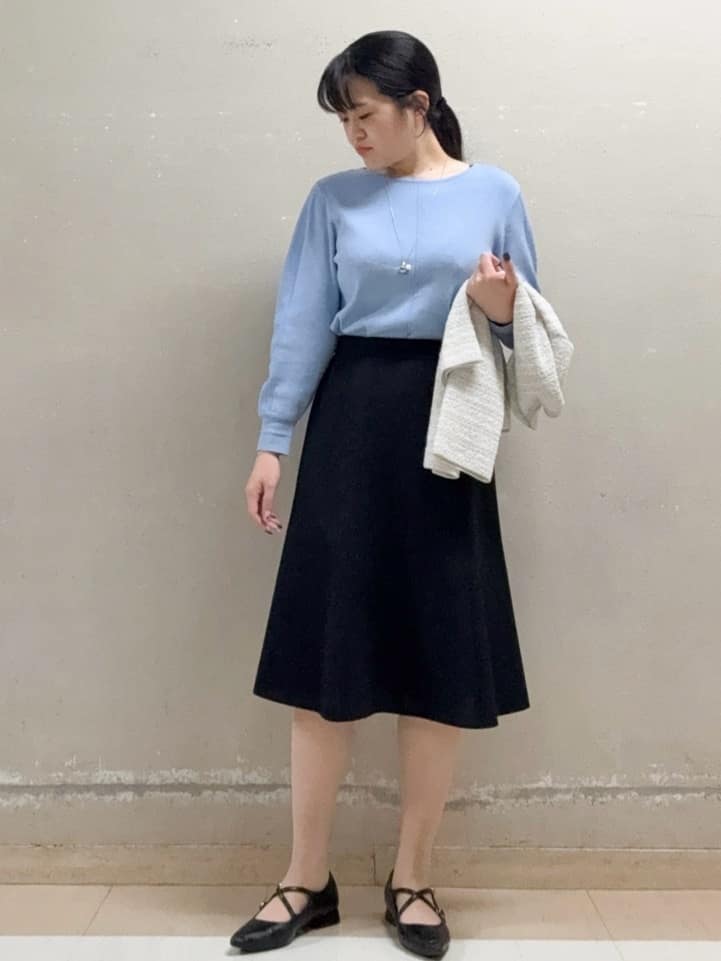  Aさんの「Reflect｜【ライトアウター／ゆったりシルエット／気軽な羽織に◎】ドライタッチカーディガン」を使ったコーディネート