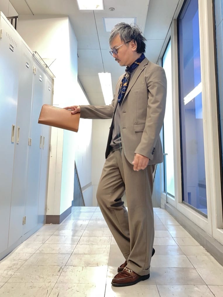 MAKOTO AIさんの「TAKEO KIKUCHI｜【360&deg;ストレッチ／セットアップ対応】None Of Stress ジャケット」を使ったコーディネート