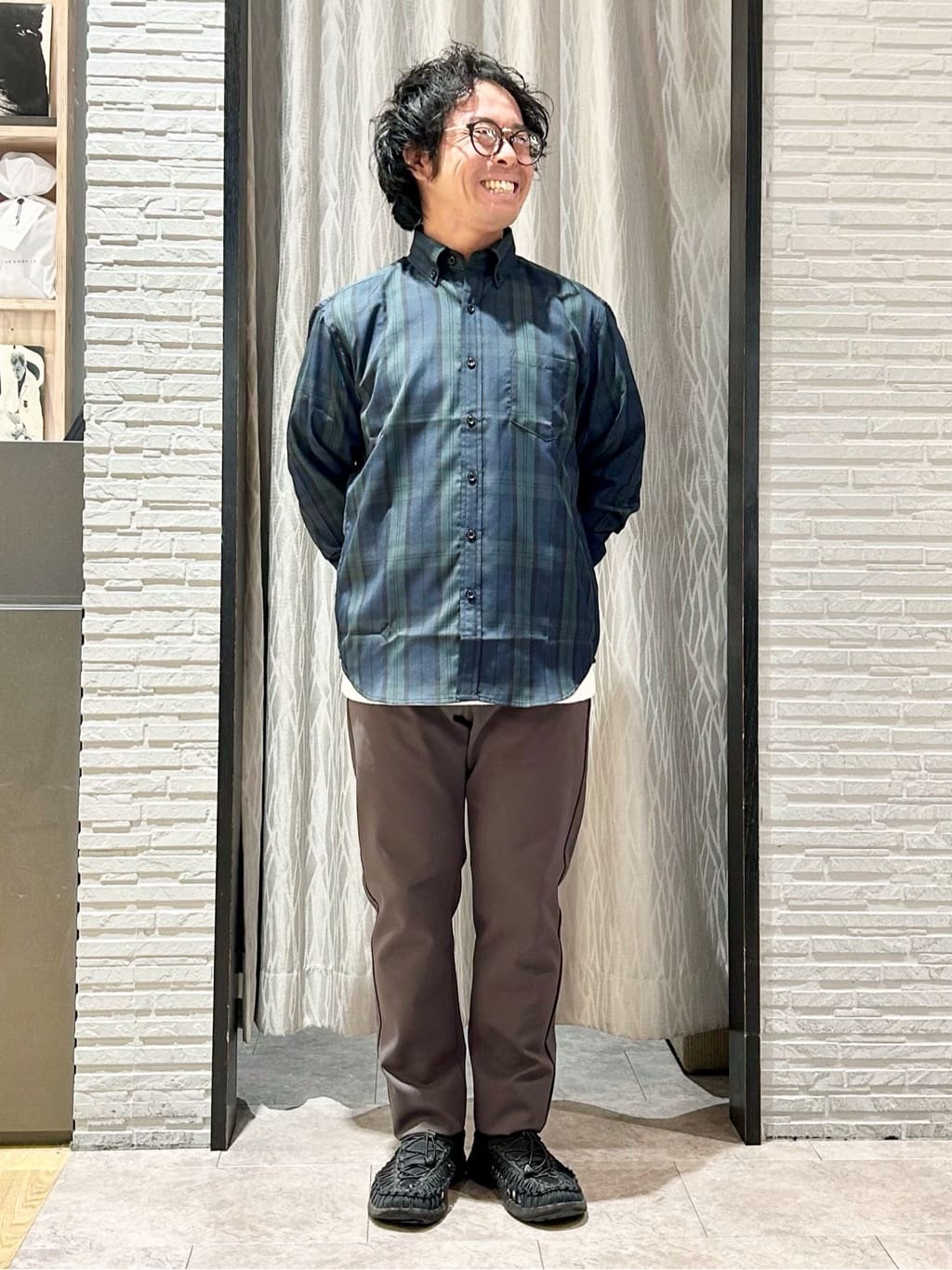 KENJI Iさんの「THE SHOP TK｜ドレスクールシャツ　【イージーケア/通気性/速乾】」を使ったコーディネート